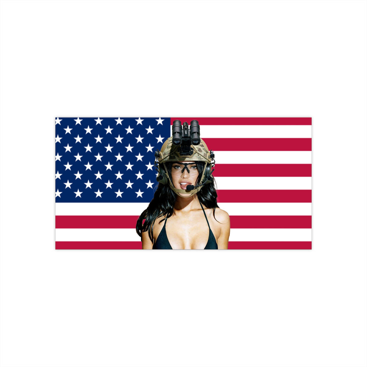 MeganFox Nods Heavy Duty Sticker