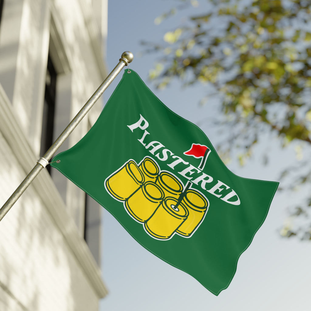 Plastered Golf FLAG
