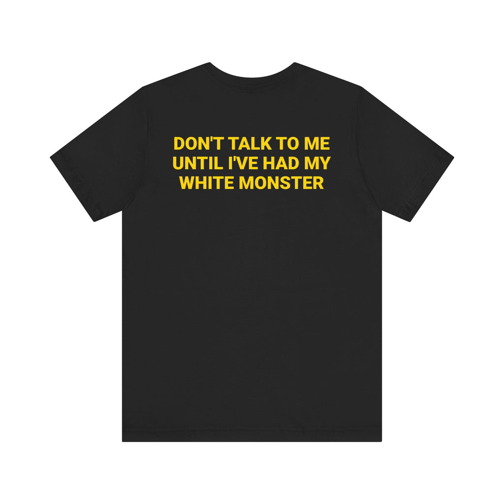White Monster Tee