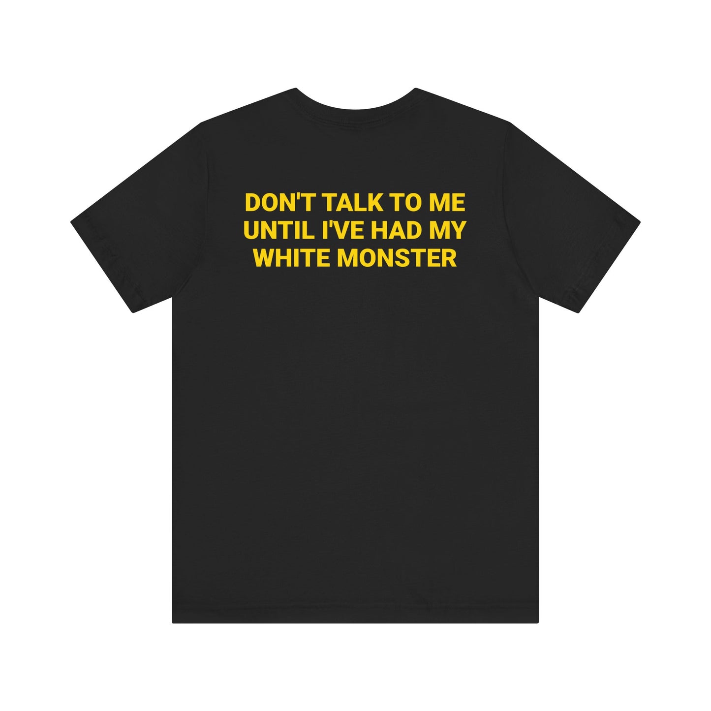 White Monster Tee