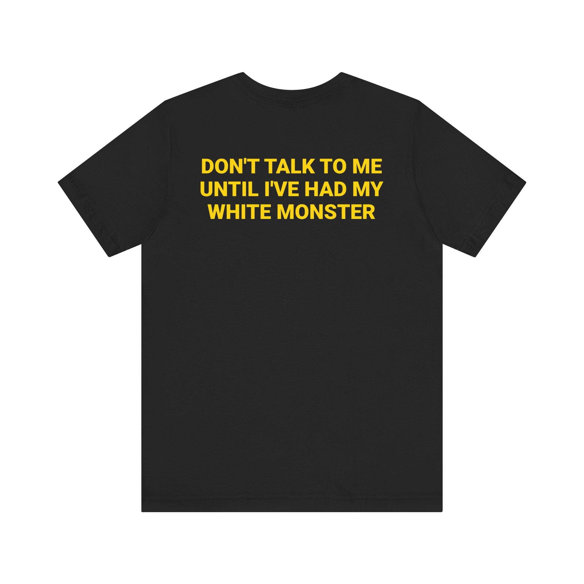 White Monster Tee