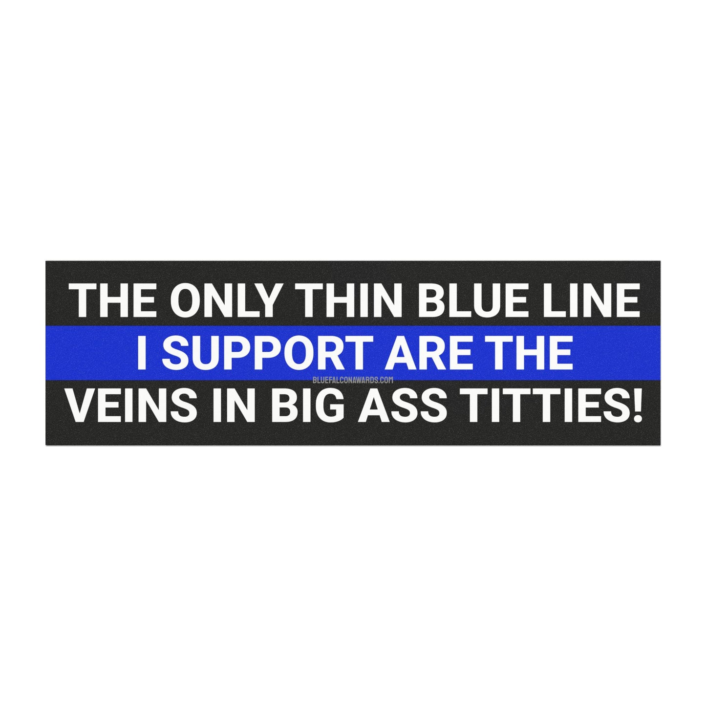 THIN BLUE LINE Car Magnet