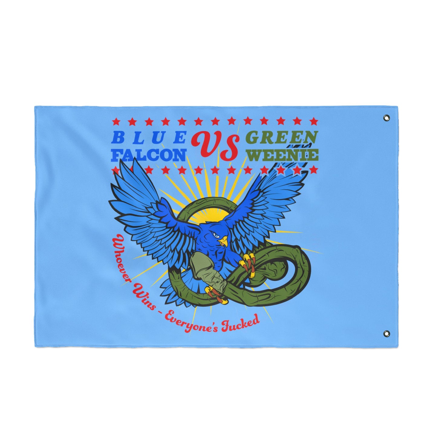 BlueFalcon VS Green Weenie FLAG