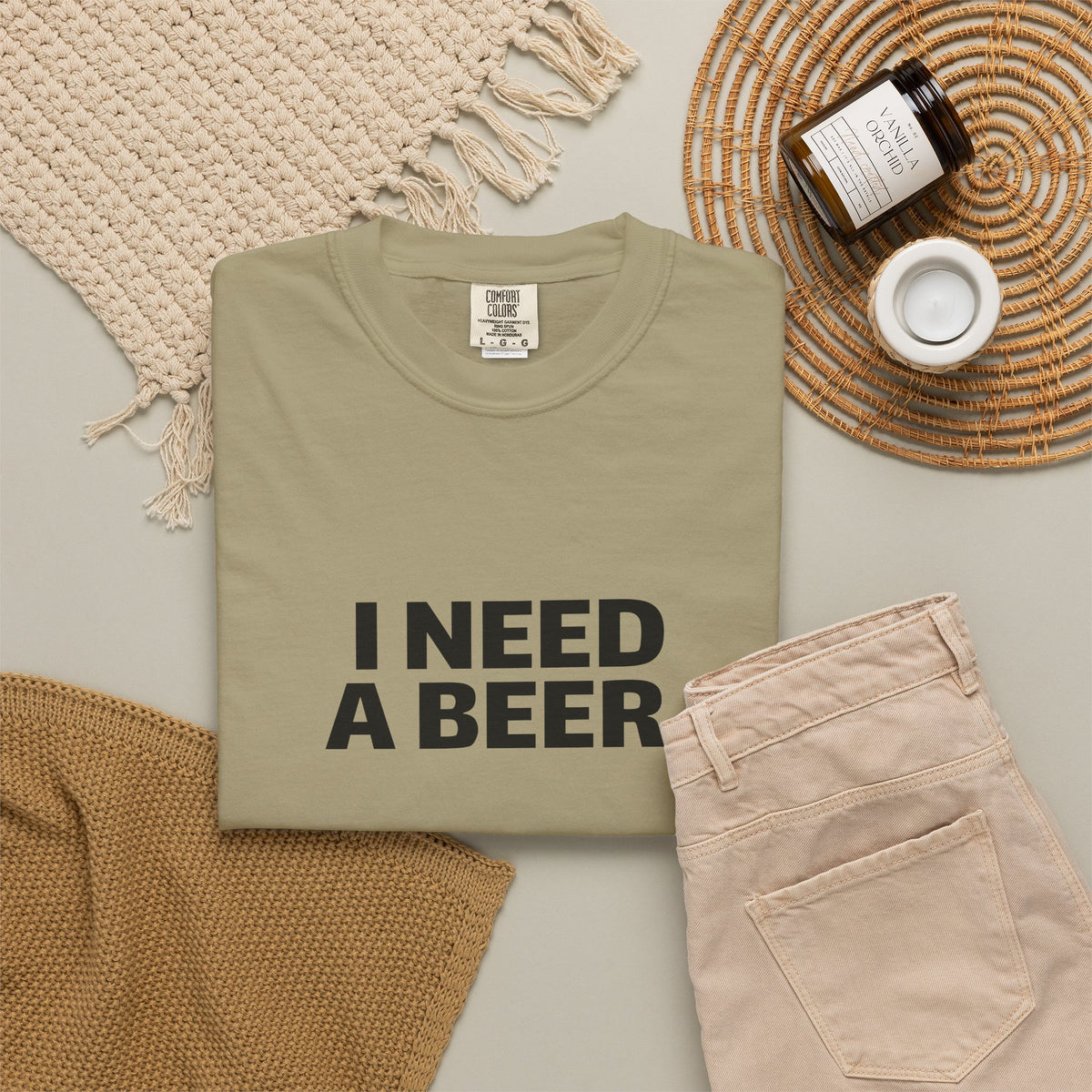 I NEED A BEER Tee
