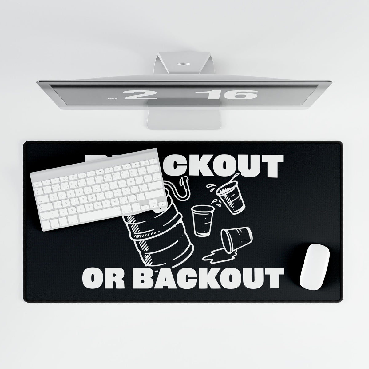 BLACKOUT Mousepad