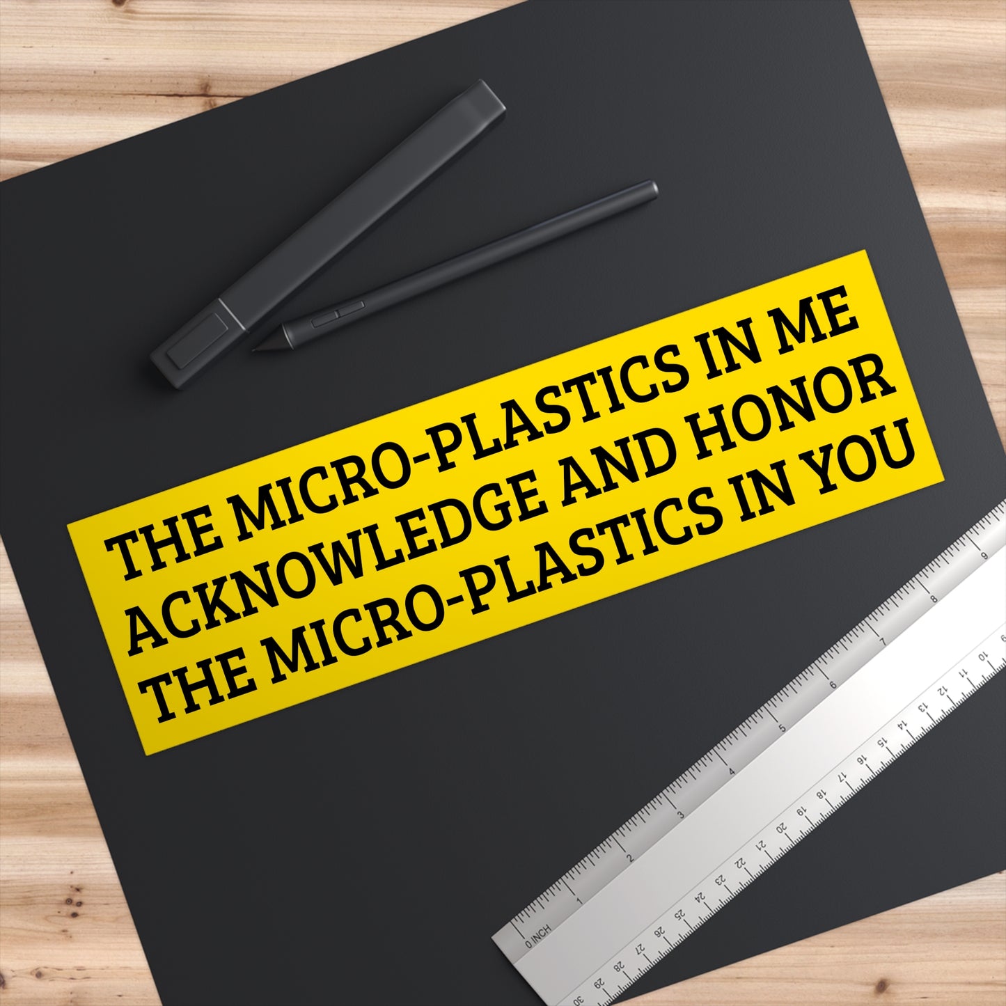 Microplastics Sticker