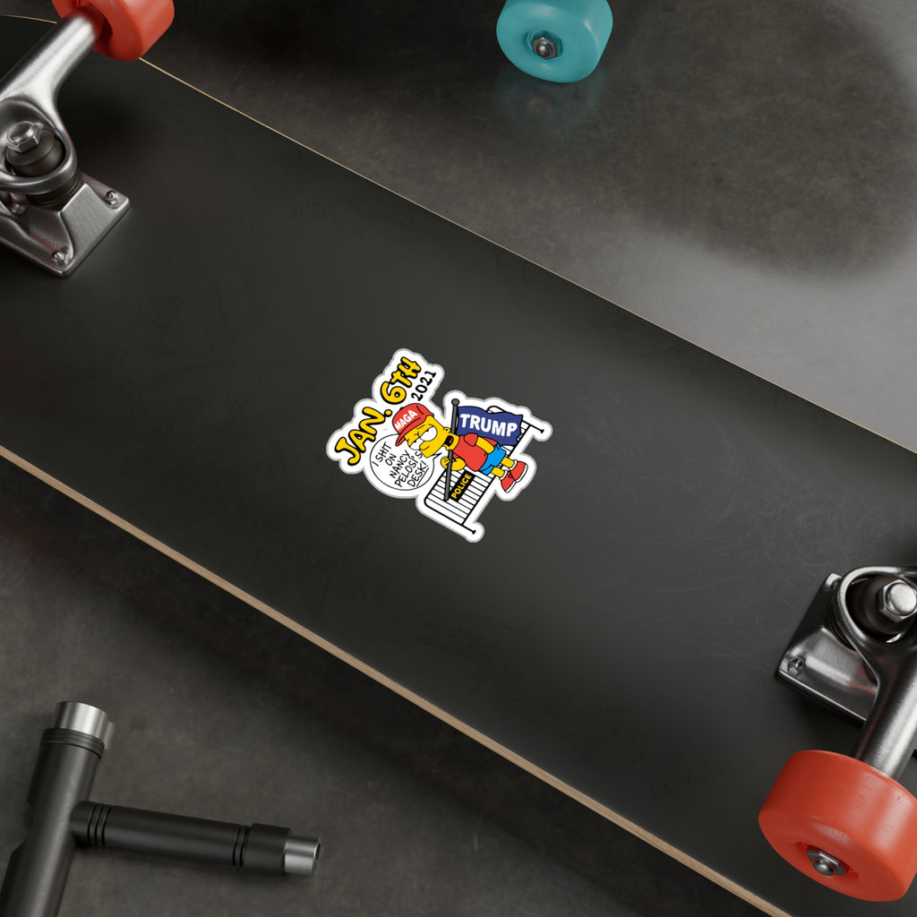 JAN 6th BART STICKER