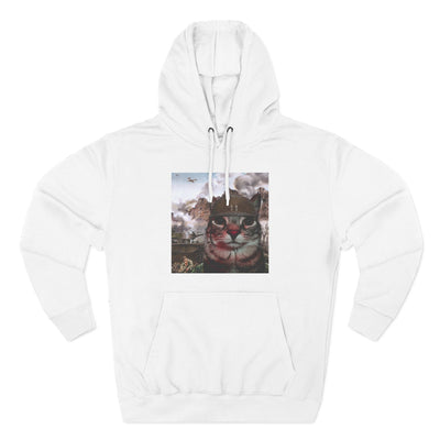 Two-Thousand Yard Stare Cat Hoodie