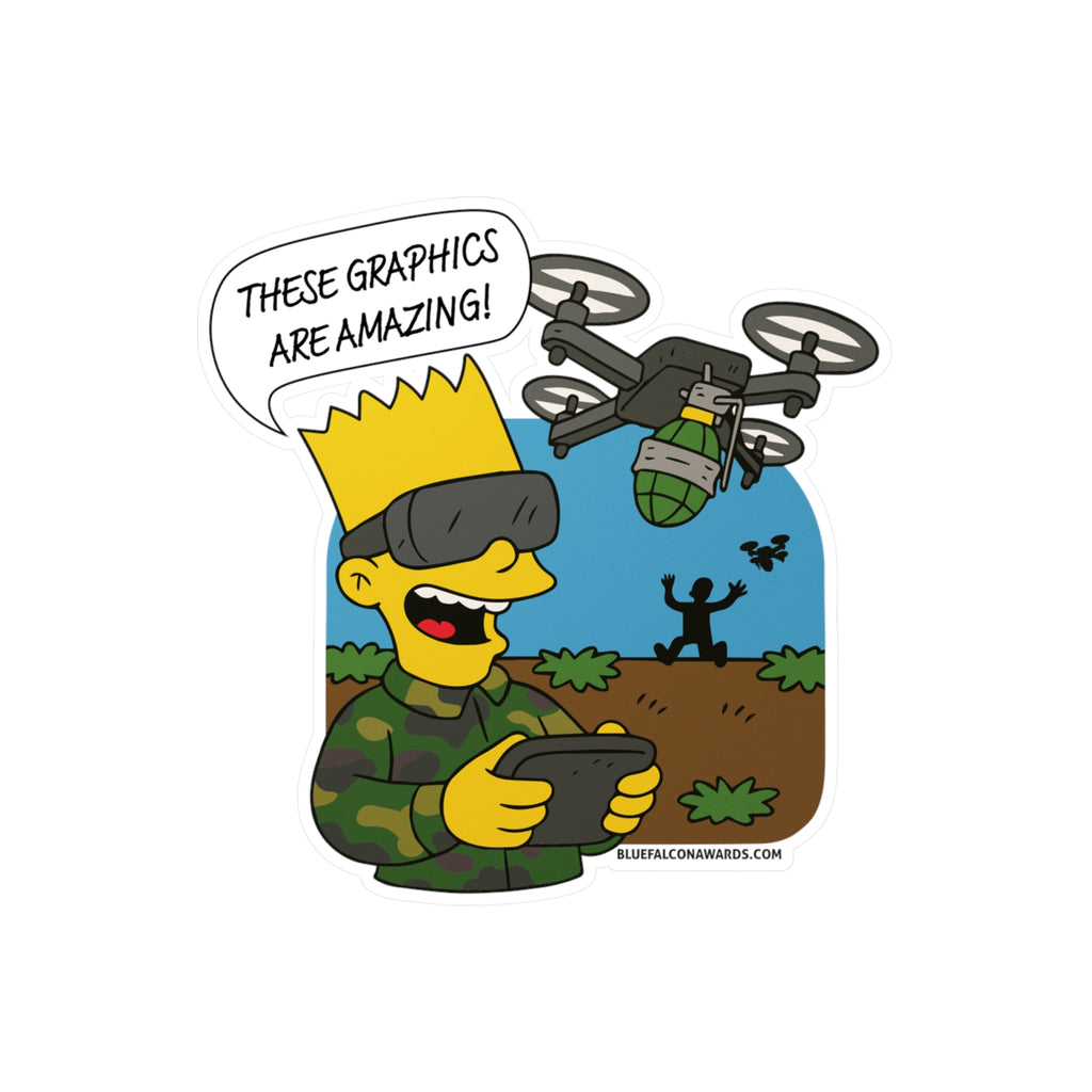 UKRAINE BART STICKER