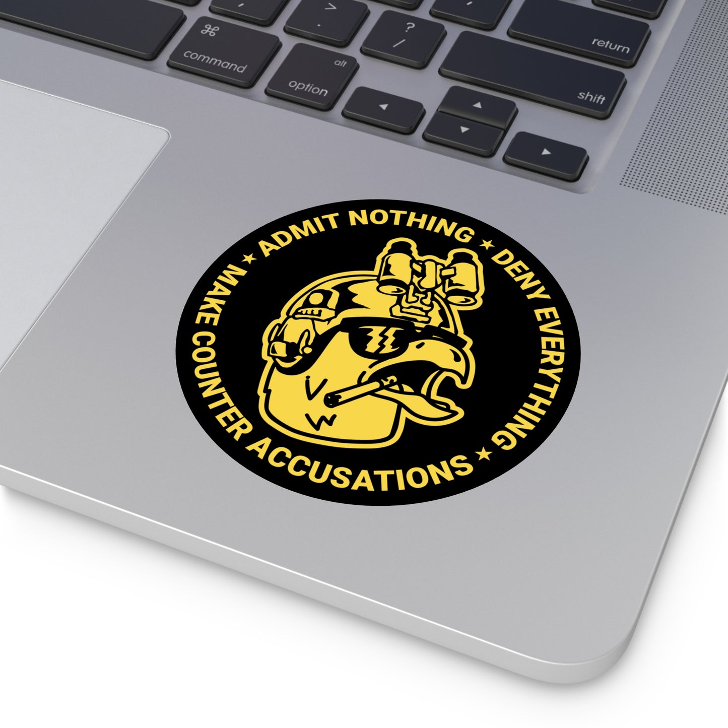 Admit Nothing Sticker