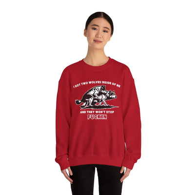 Two Wolves Inside of Me Sweatshirt