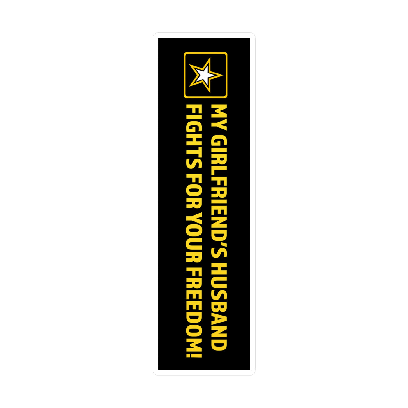 ARMY Girlfriend STICKER