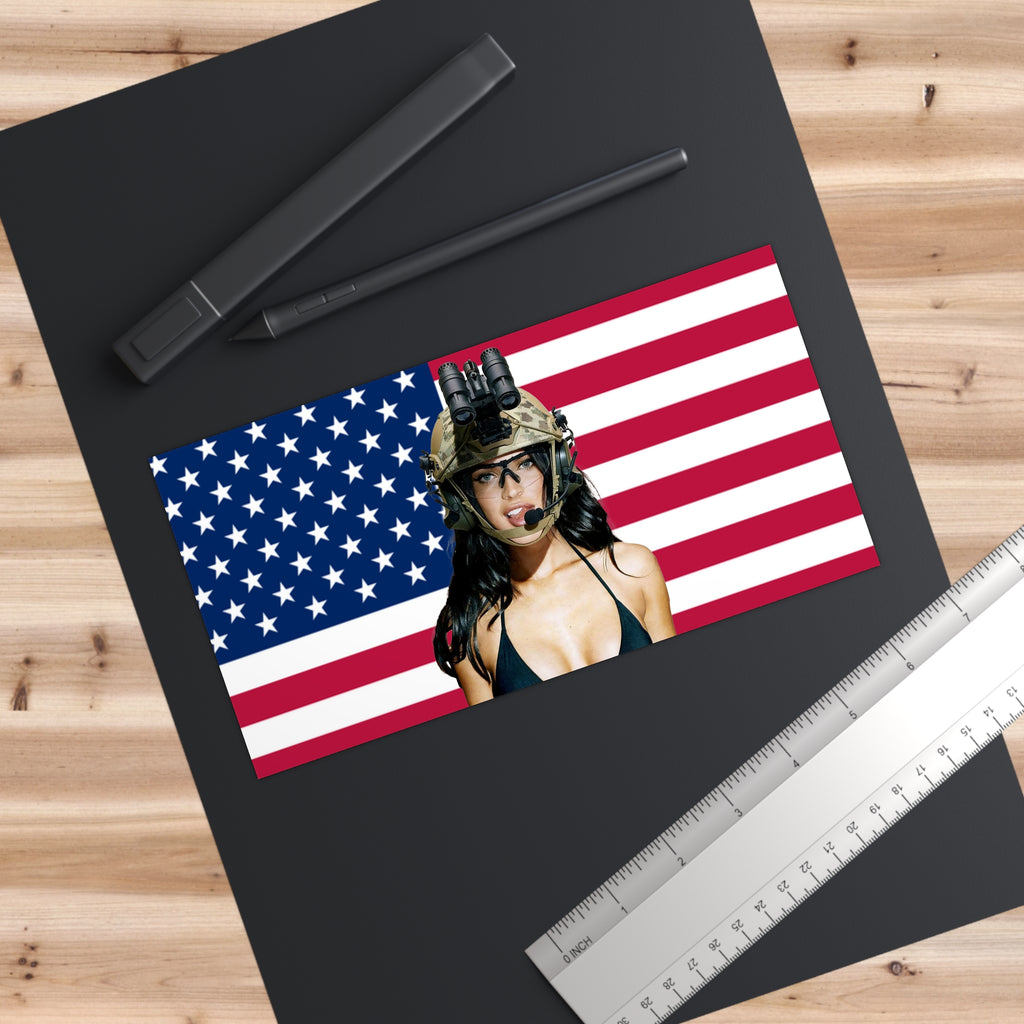 MeganFox Nods Heavy Duty Sticker