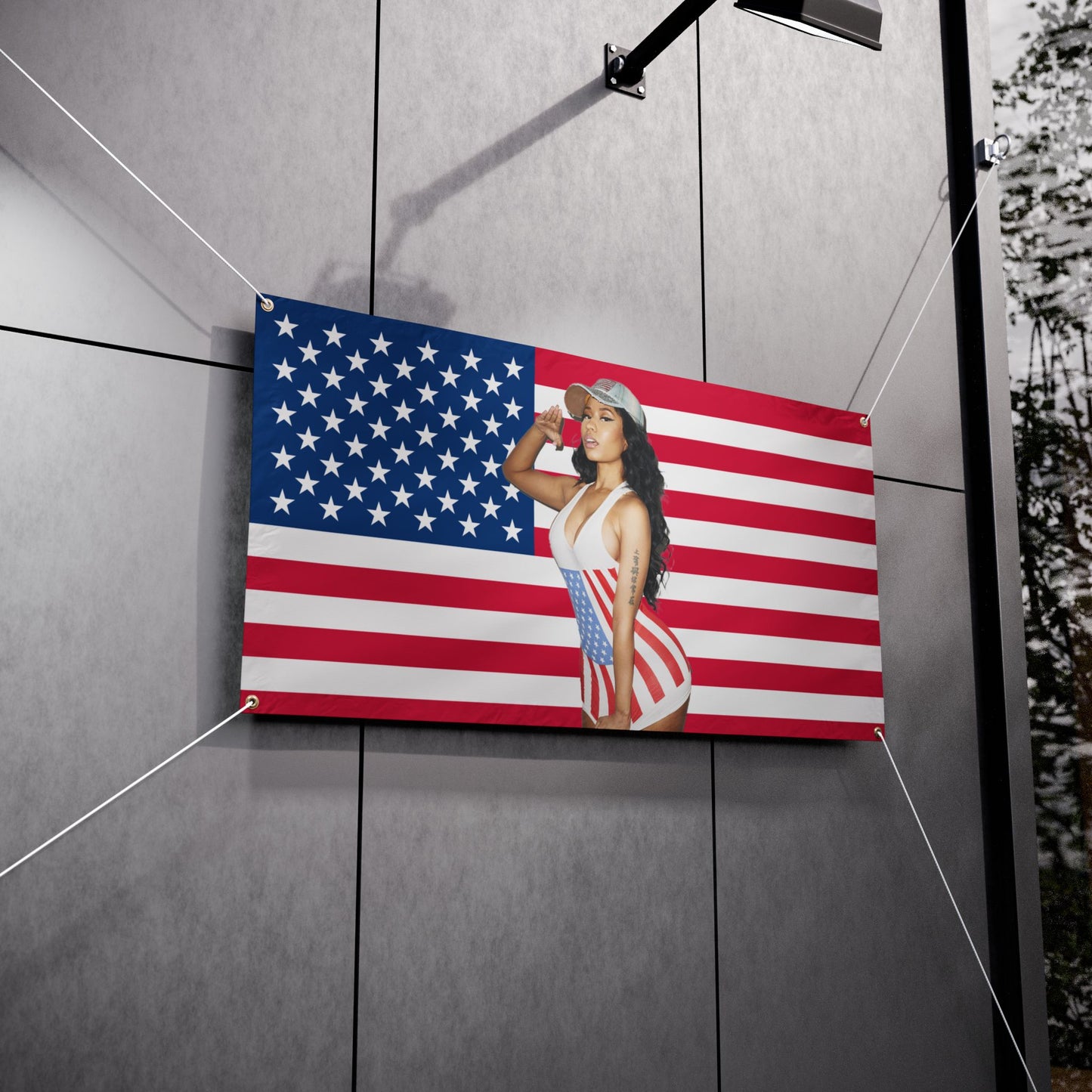 Nicki-Minaj USA Banner