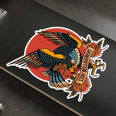 TRADITIONAL FALCON STICKER