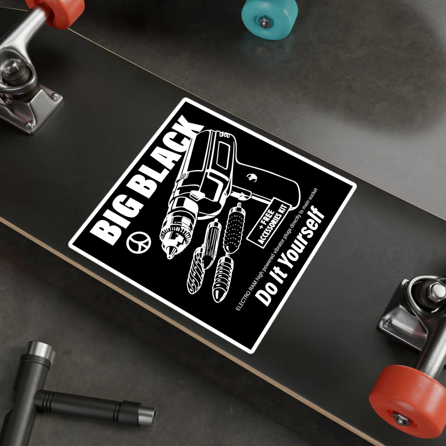 BIG BLACK STICKER