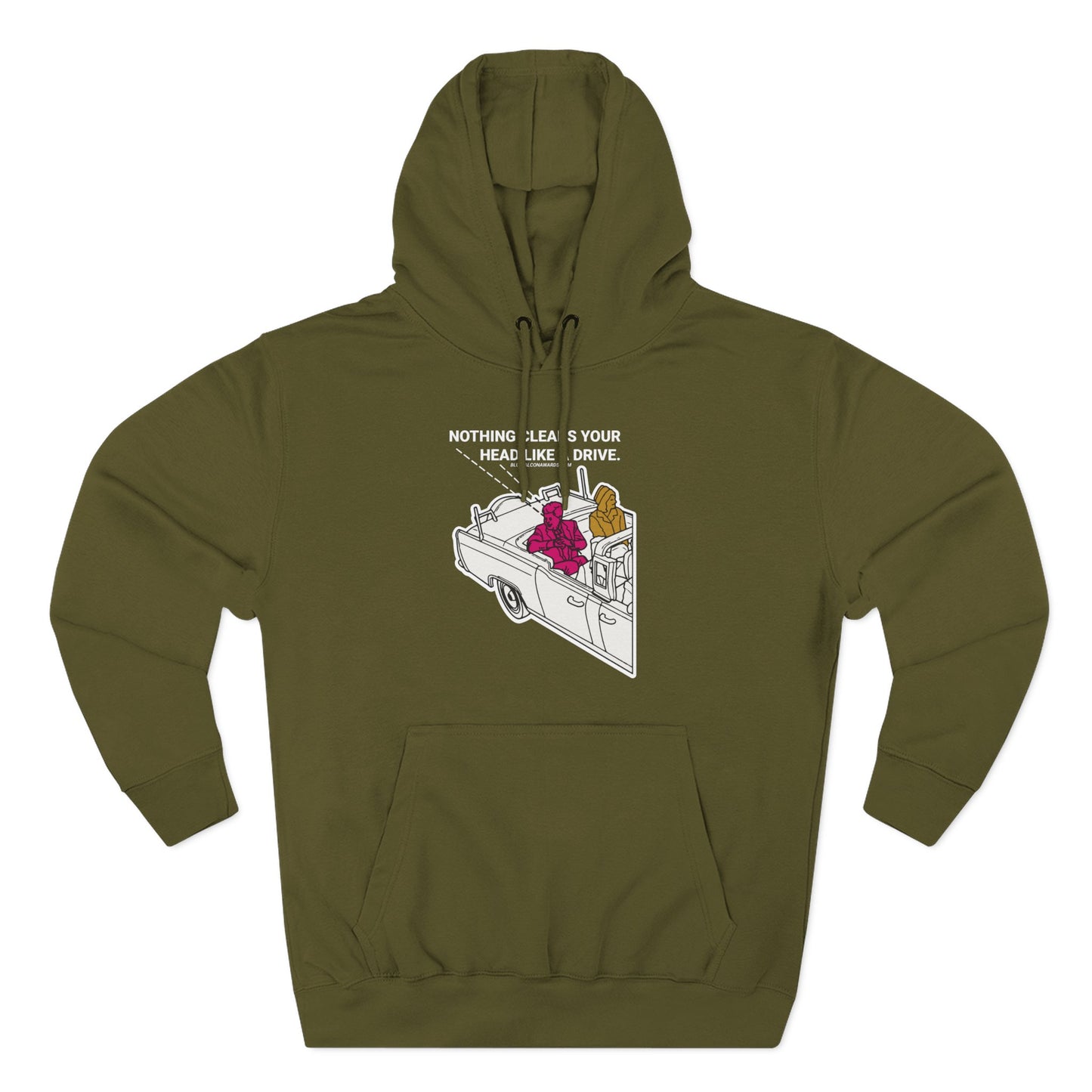 JFK CLEAR HEAD Hoodie