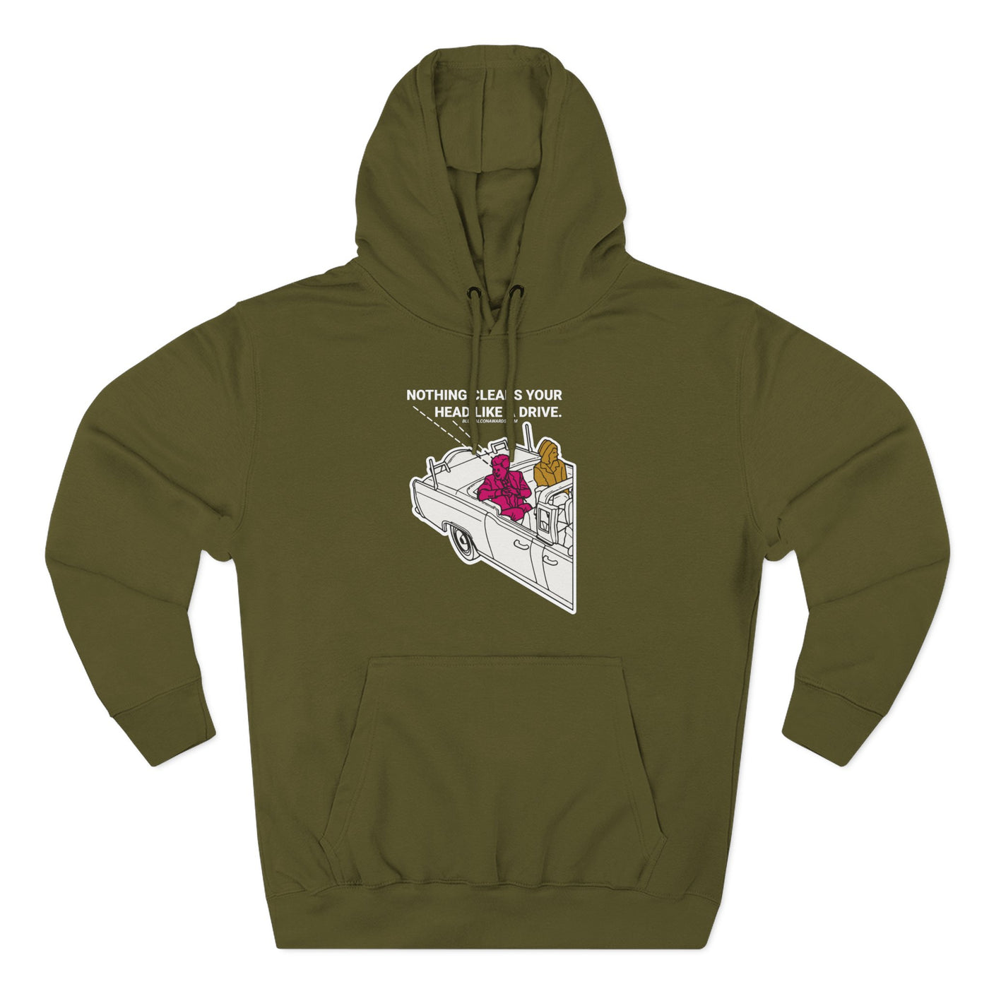 JFK CLEAR HEAD Hoodie