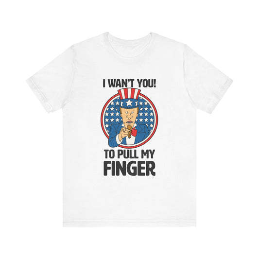 Beavis & Butthead “I Want You To Pull My Finger” Uncle Sam Tee
