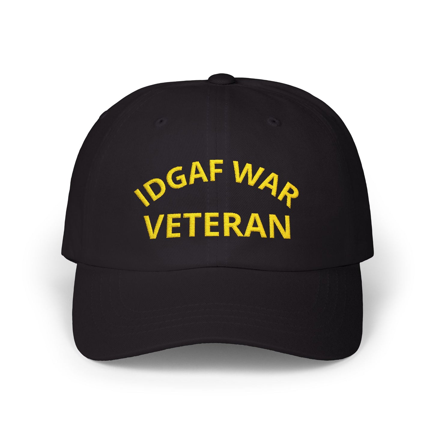 IDGAF WAR VET Dad Cap