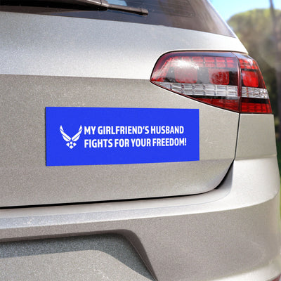 AIR FORCE GIRLFRIEND HUSBAND Magnets