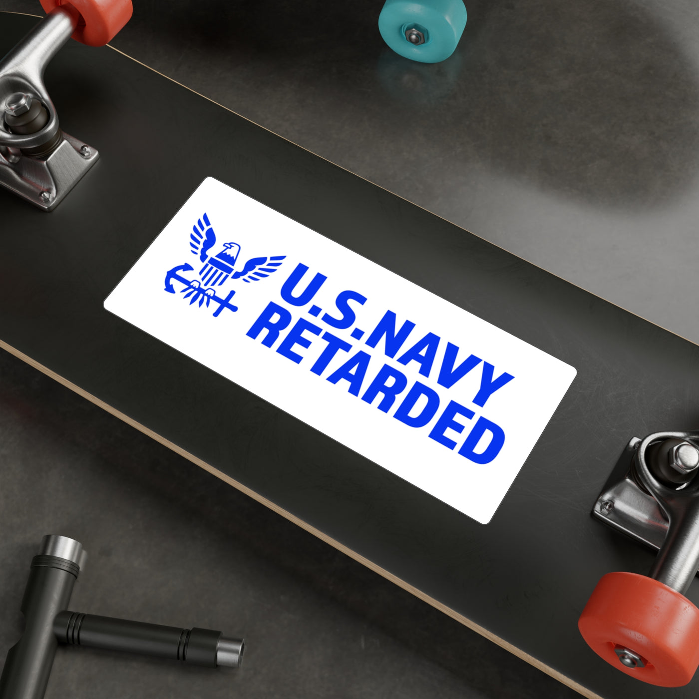 NAVY Retarded STICKER