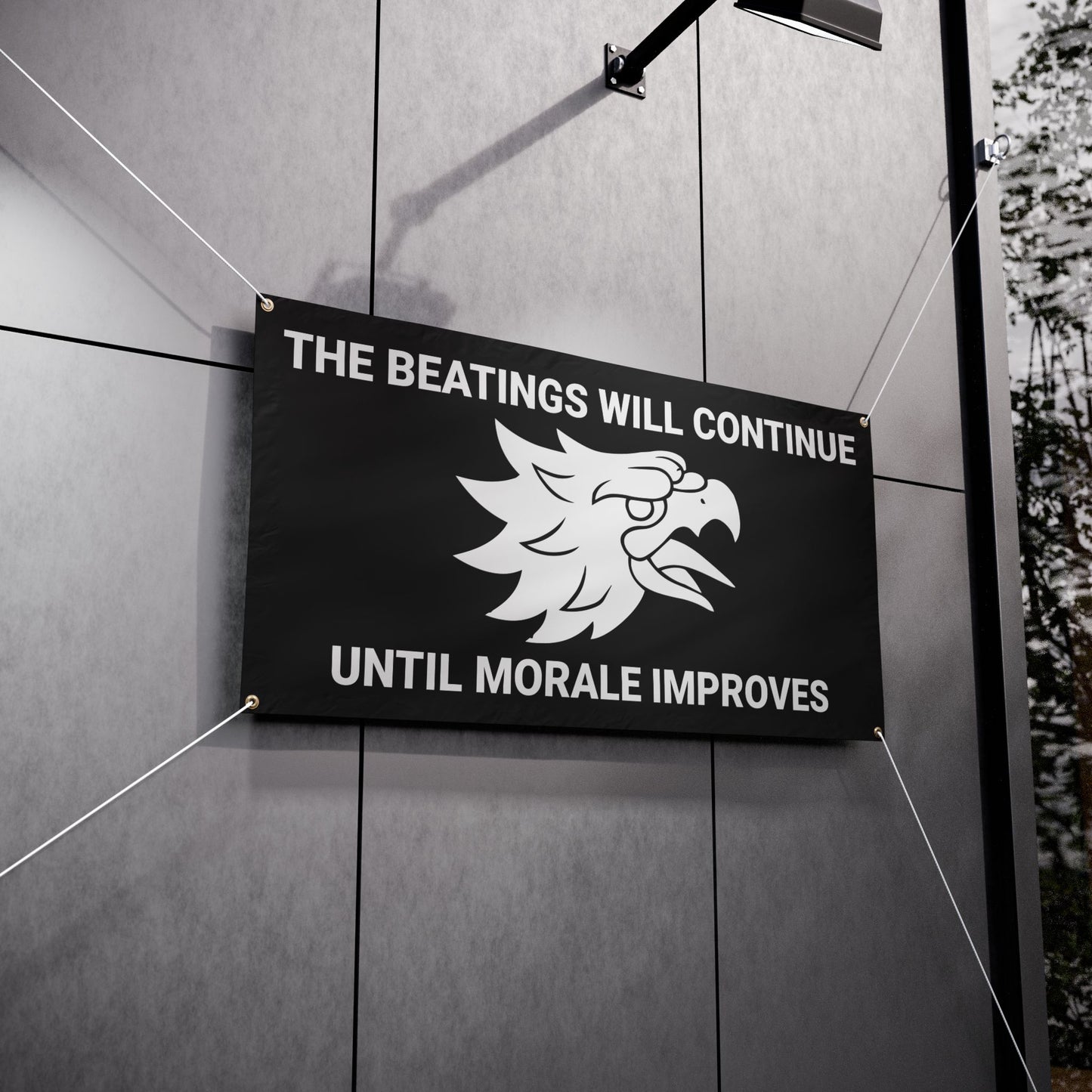Beating Until Morale Banner