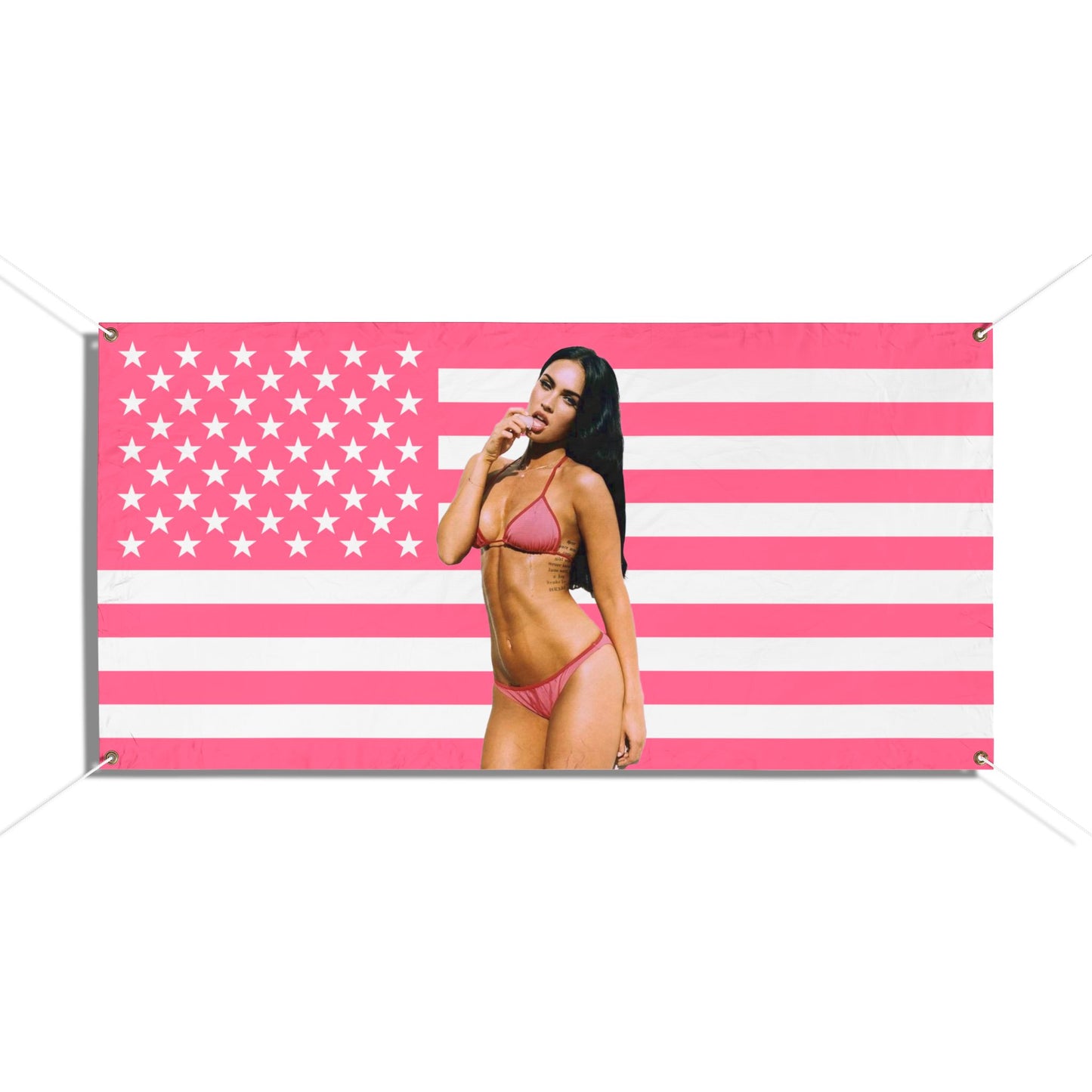 PINK MEGANFOX USA Banner