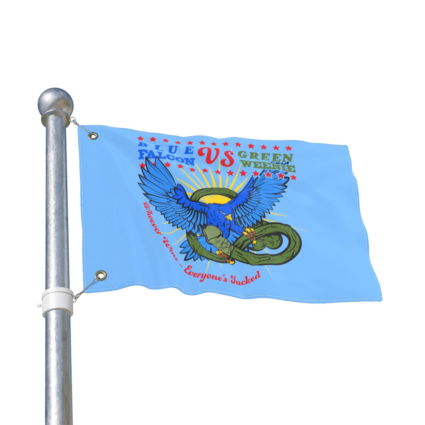 BlueFalcon VS Green Weenie FLAG