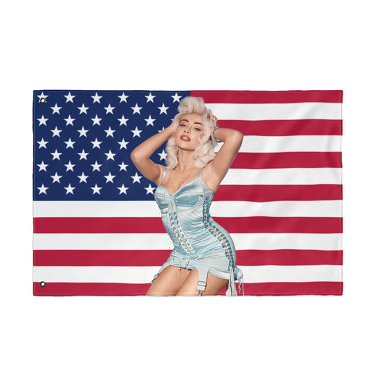 SABRINA CARPENTER AMERICAN FLAG