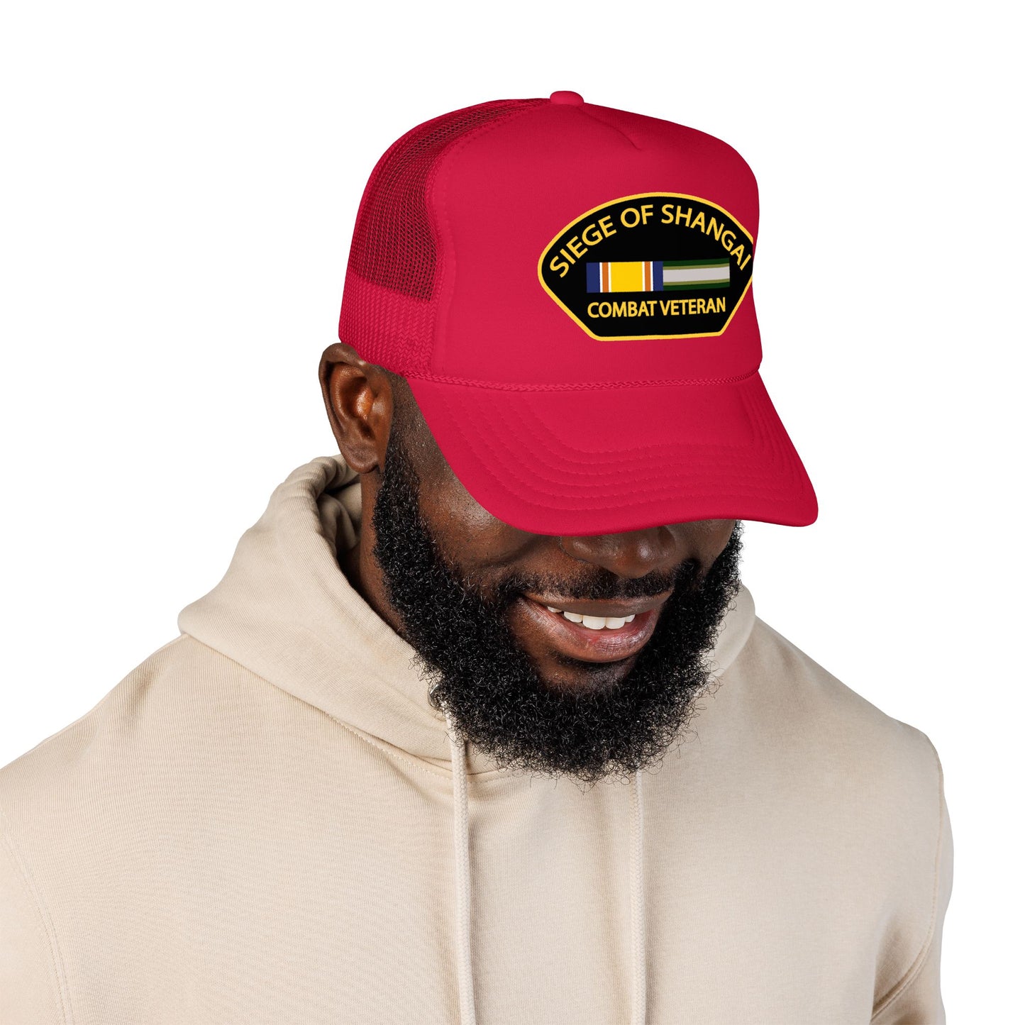 SIEGE OF SHANGAI VETERAN Foam Hat