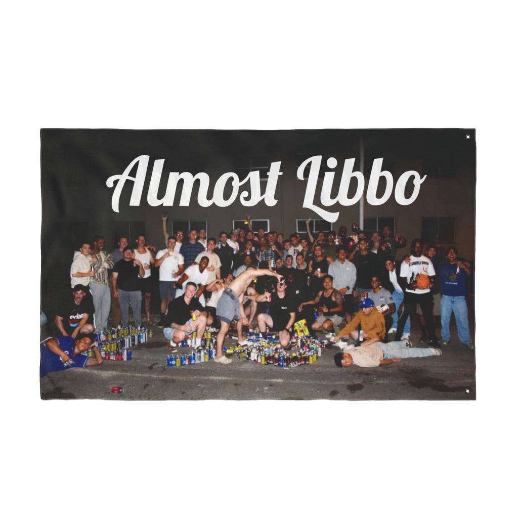 ALMOST LIBBO #4 FLAG (LIMITED RUN)