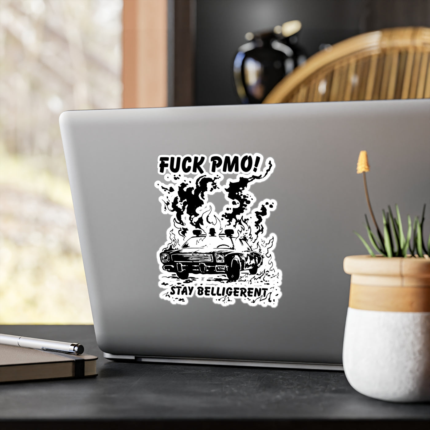 Fuck PMO STICKER