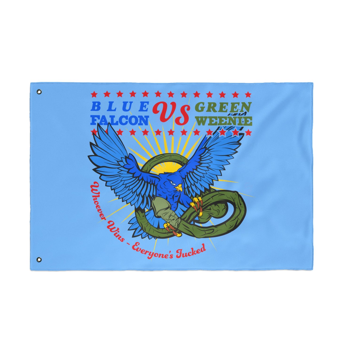 BlueFalcon VS Green Weenie FLAG