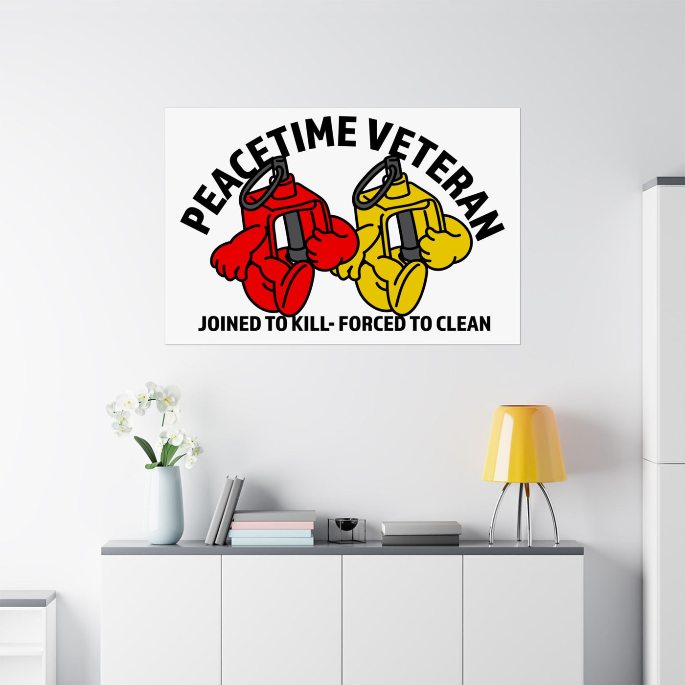 PeacetimeVet Paper Poster