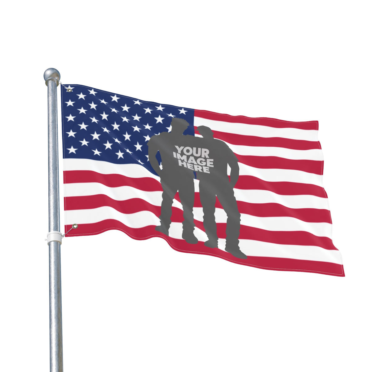 CUSTOM BRO FLAG