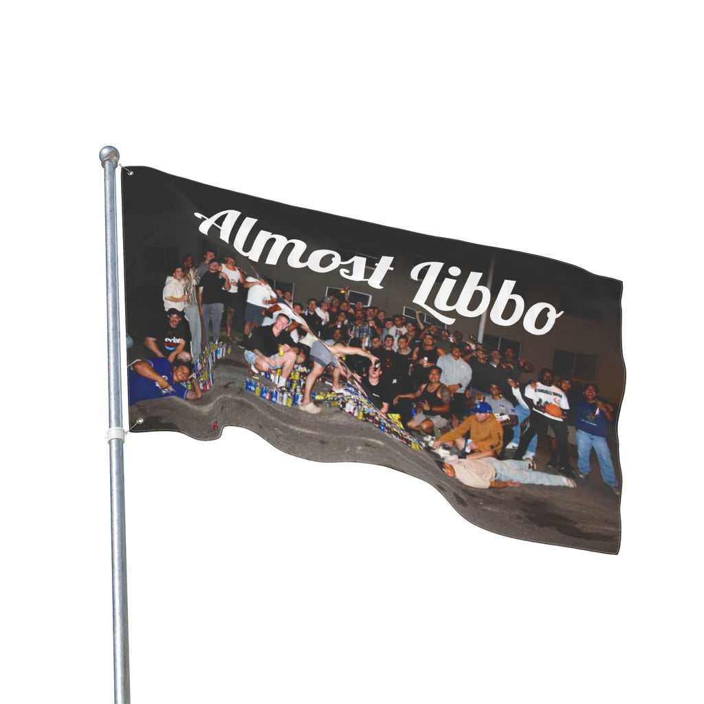 ALMOST LIBBO #4 FLAG (LIMITED RUN)