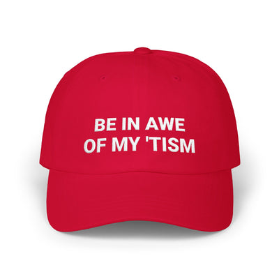 Awe of my 'tism Dad Cap
