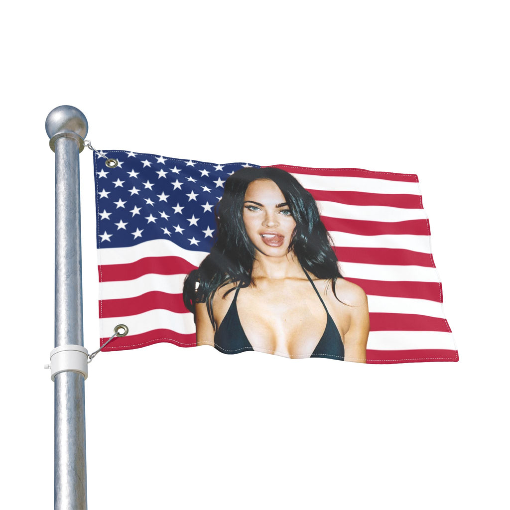 MEGAN FOX USA FLAG