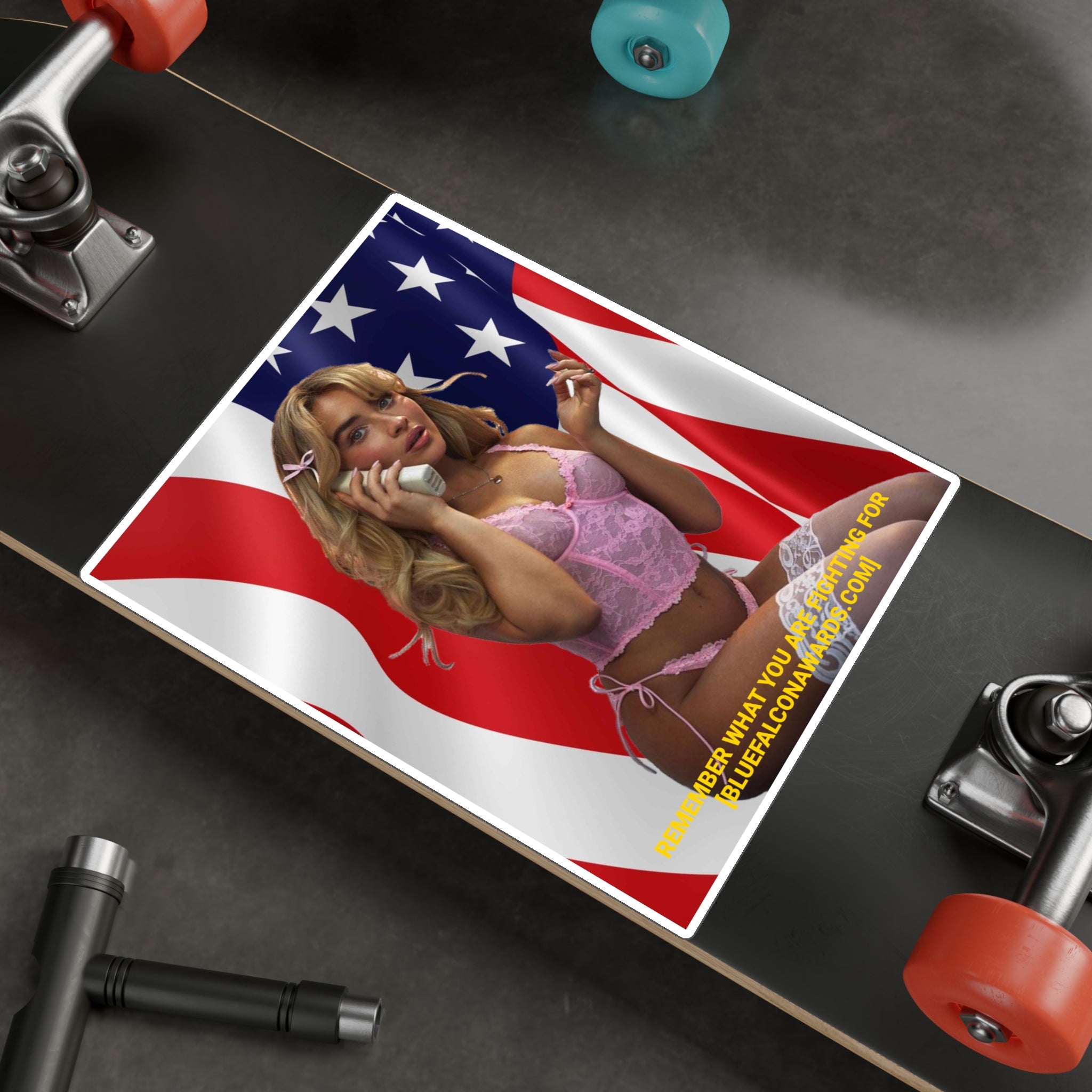 PINK SABRINA STICKER