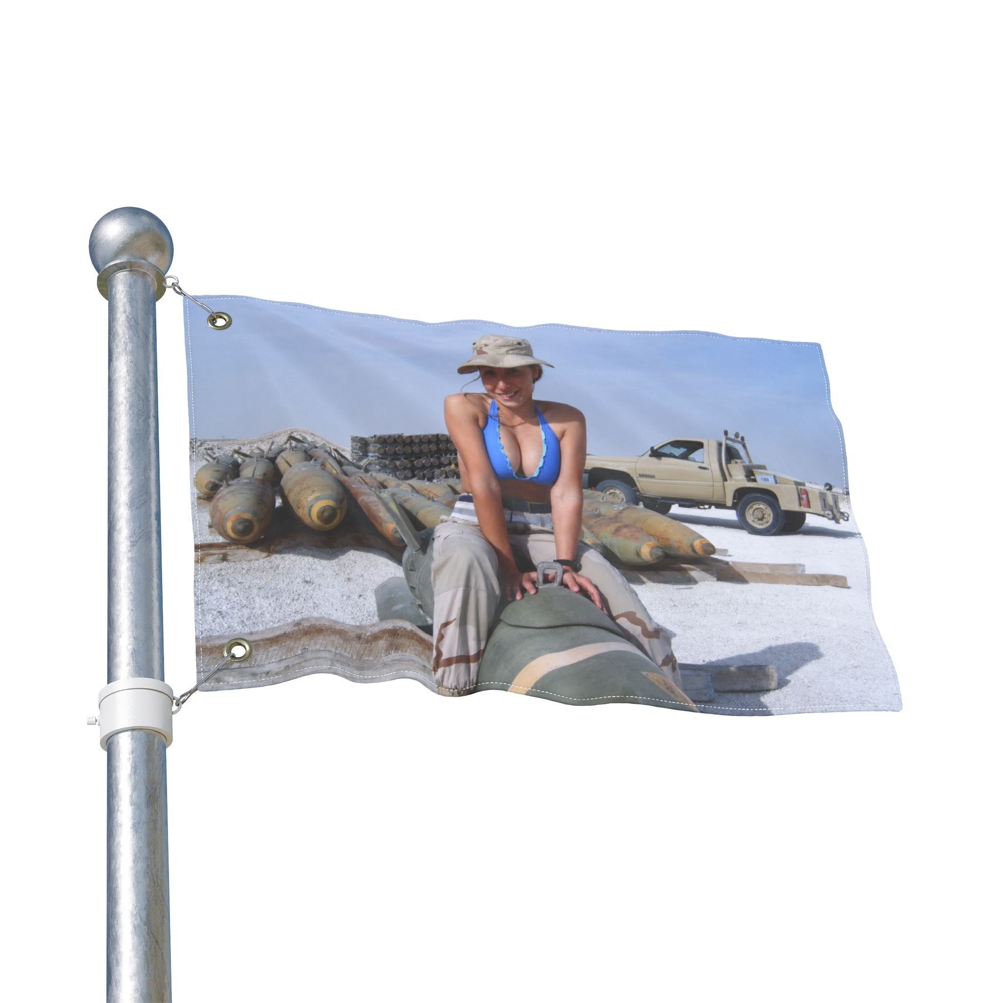WAR NEVER CHANGES FLAG