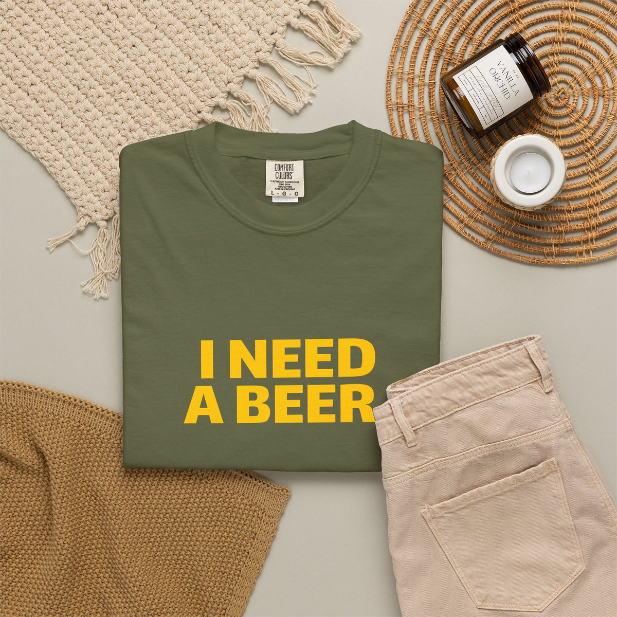 I NEED A BEER Tee