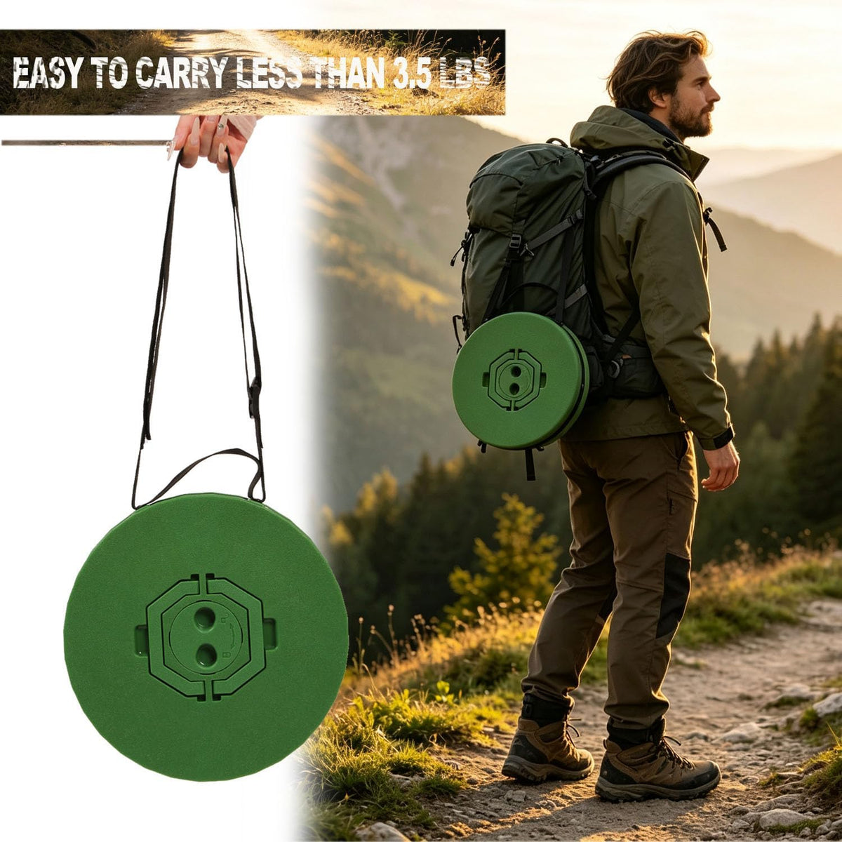 COLLAPSIBLE FIELD STOOL