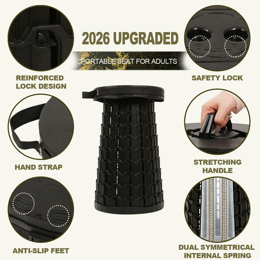 COLLAPSIBLE FIELD STOOL