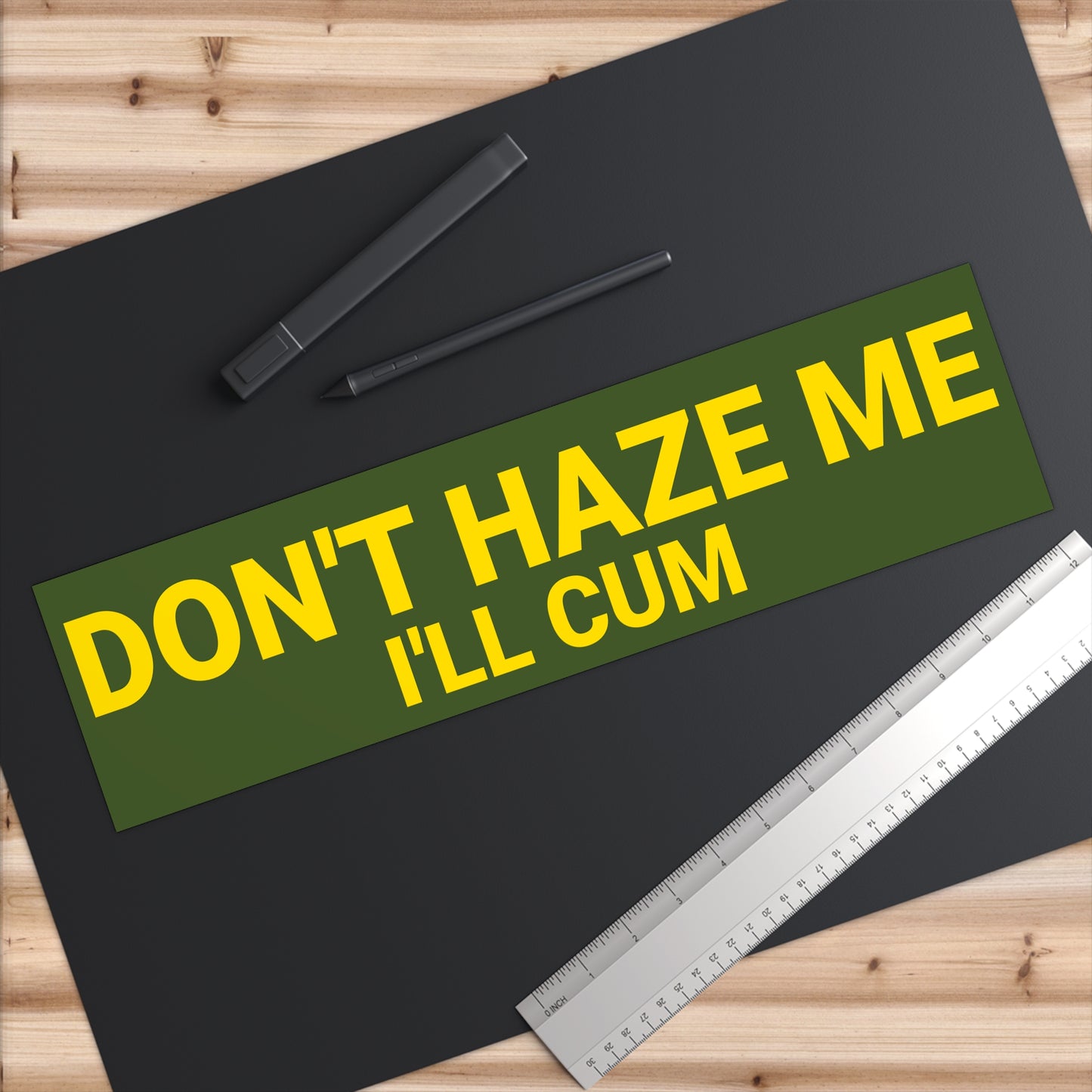 Don't Haze Me Sticker