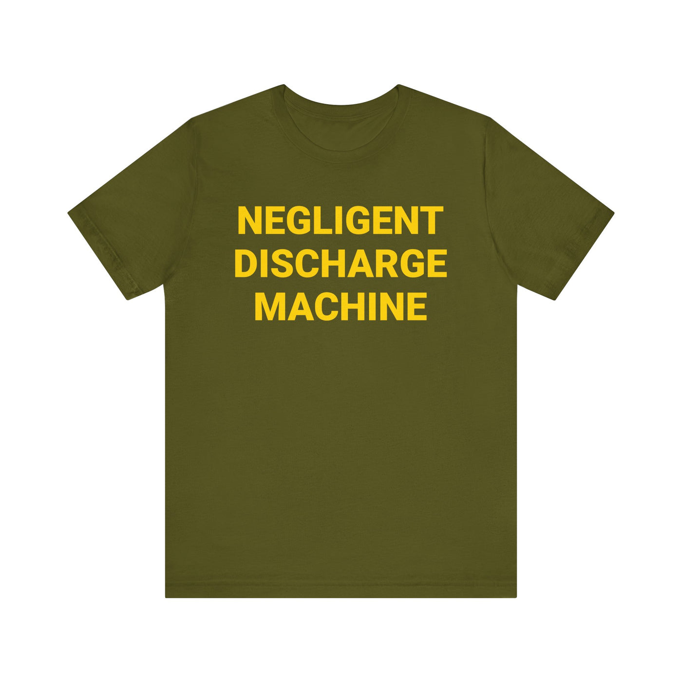 Negligent Discharge Machine Tee