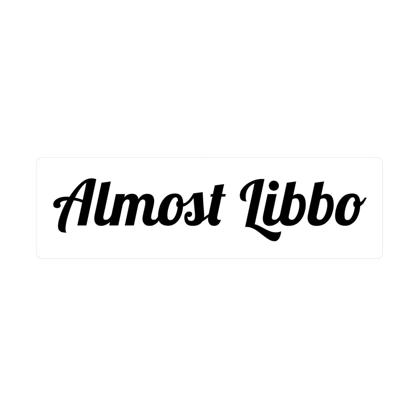 Almost Libbo STICKER