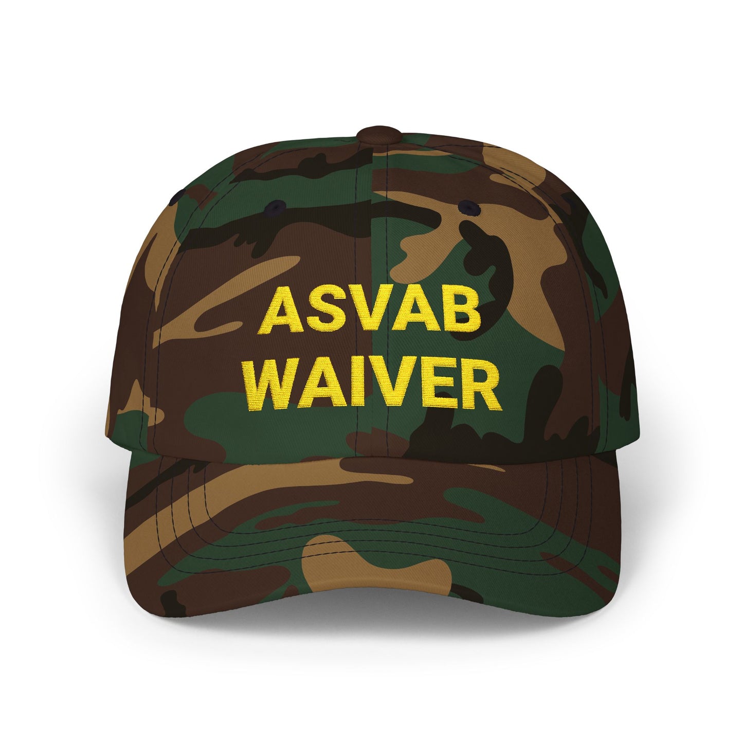 ASVAB WAIVER Dad Cap