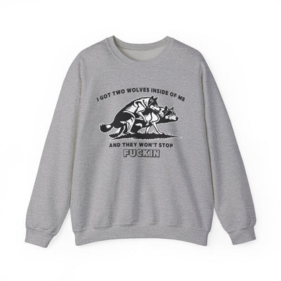 Two Wolves Inside of Me Sweatshirt