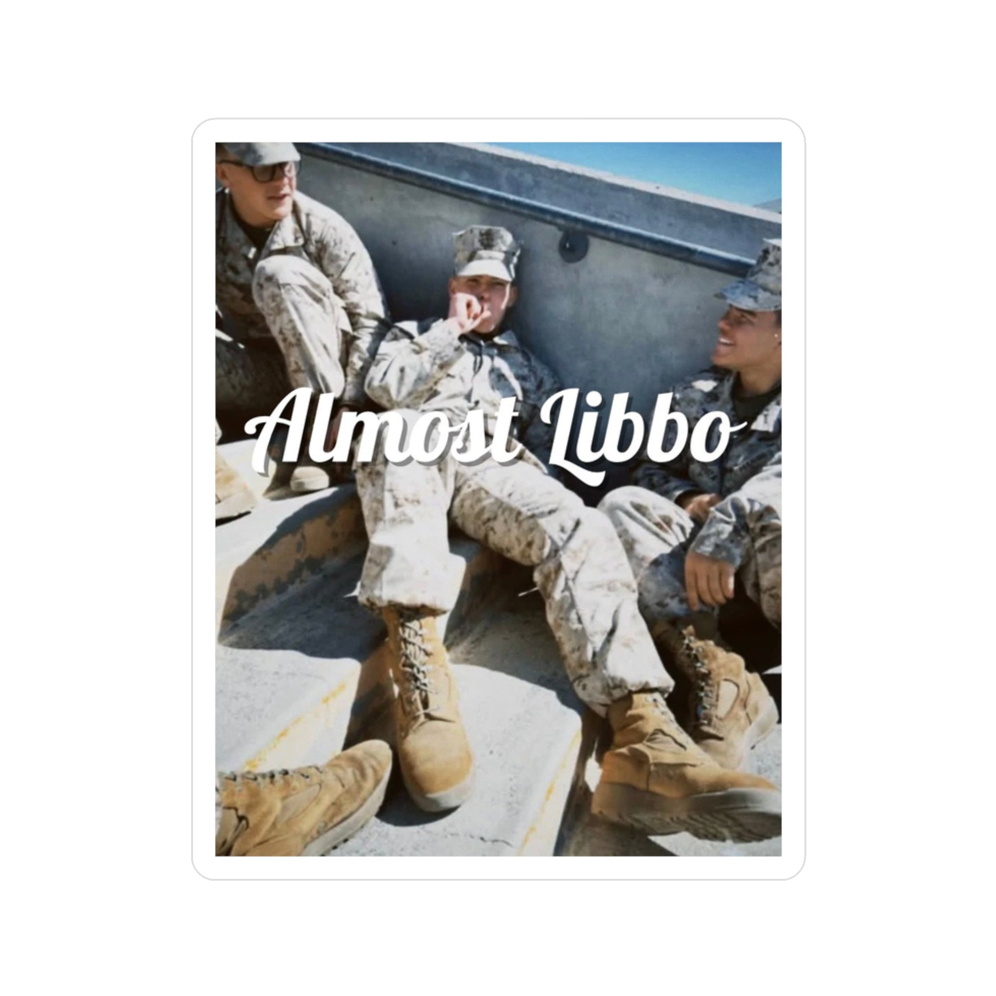 Libbo Almost Libbo DaBoys STICKER – Blue Falcon Awards